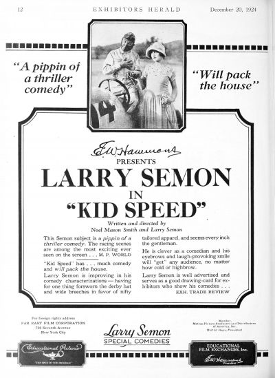 Kid Speed (1924)